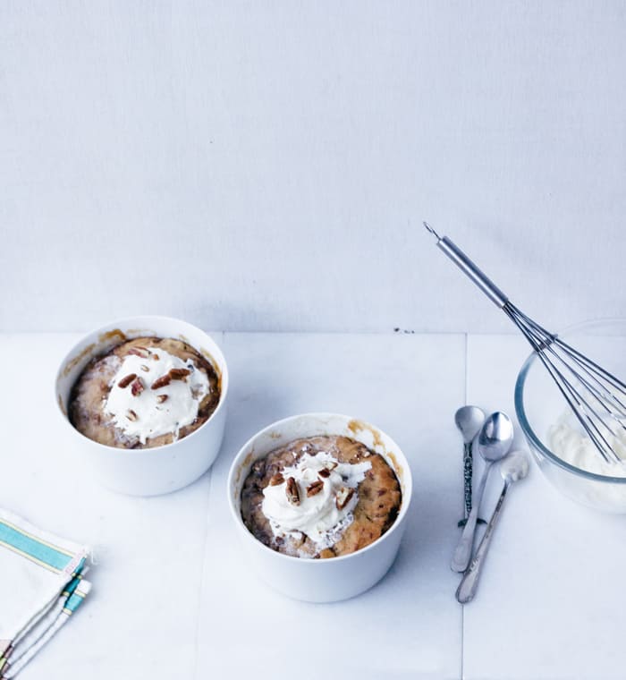 Self-Saucing Maple Pecan Cakes