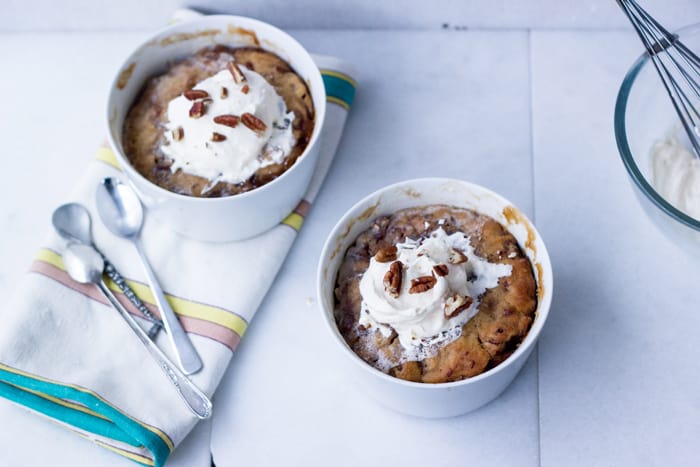 Self-Saucing Maple Pecan Cakes