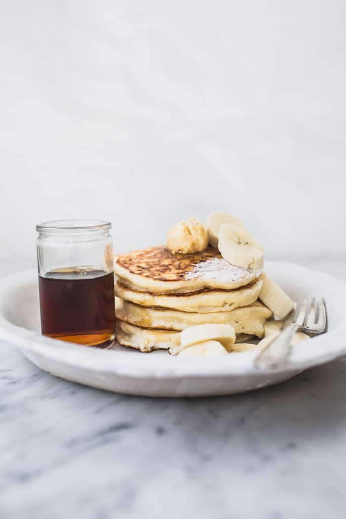 Ricotta Hotcakes with Honeycomb Butter (Granger & Co. Style)