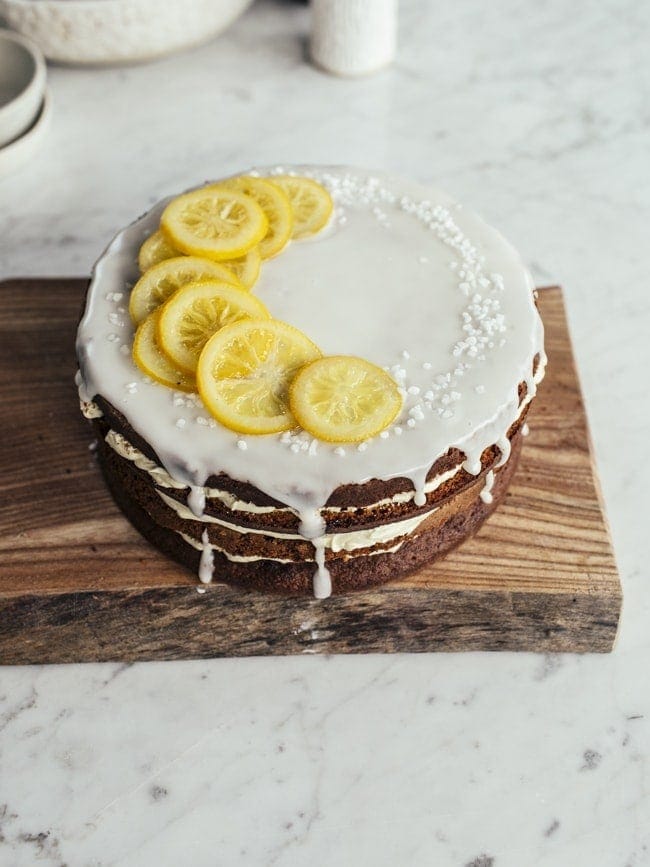 Lemony Zucchini Cake-4